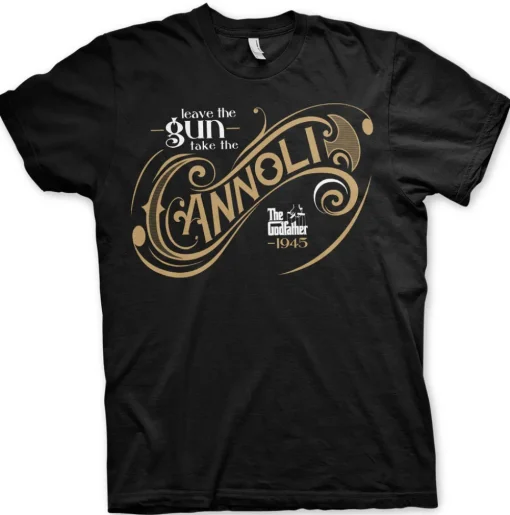 Leave The Gun, Take The Cannoli T-Shirt