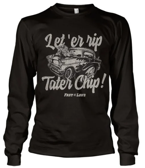 Let 'Er Rip Tater Chip Long Sleeve Tee