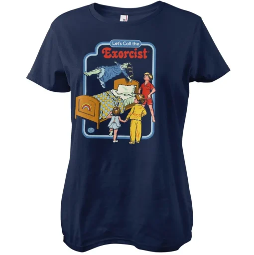 Let's Call The Exorcist Girly Tee