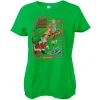 Let's Catch Santa Girly Tee