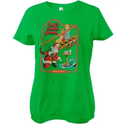 Let's Catch Santa Girly Tee