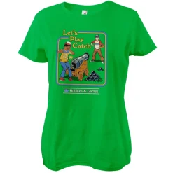 Let's Play Catch Girly Tee