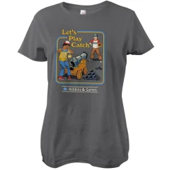 Let's Play Catch Girly Tee