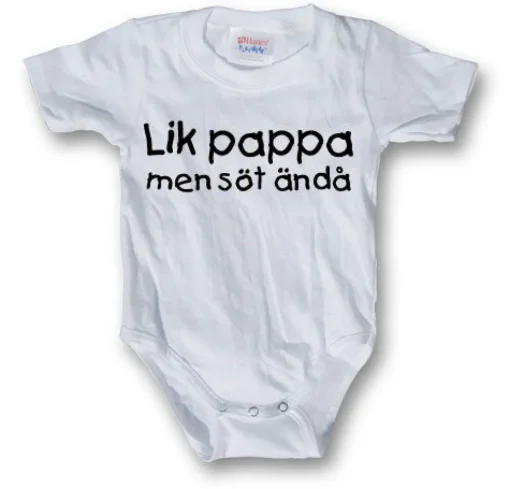 Lik Pappa Men Söt Ändå Body