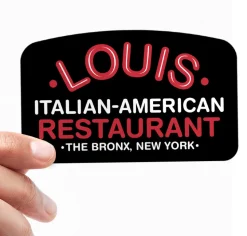 Louis Italian-American Restaurant Sticker