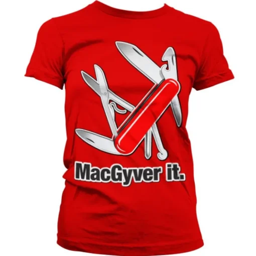 MacGyver It Girly Tee
