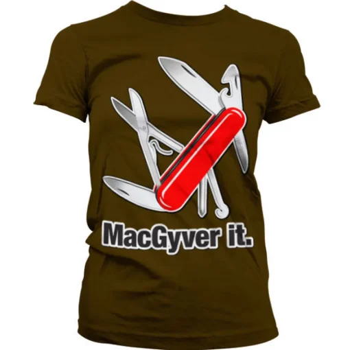 MacGyver It Girly Tee
