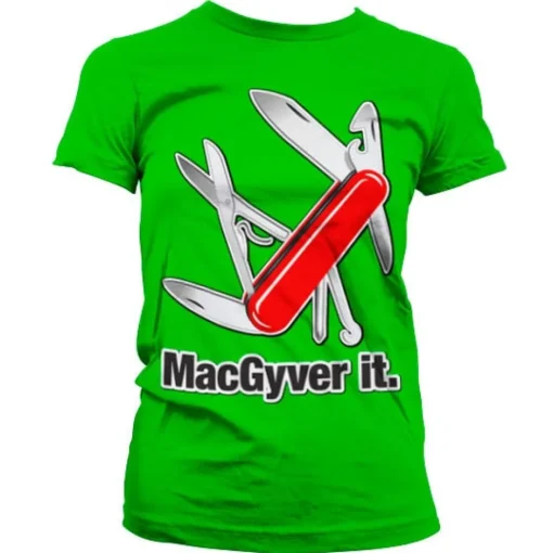 MacGyver It Girly Tee