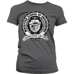 Macgyver School Of Engineering Girly Tee