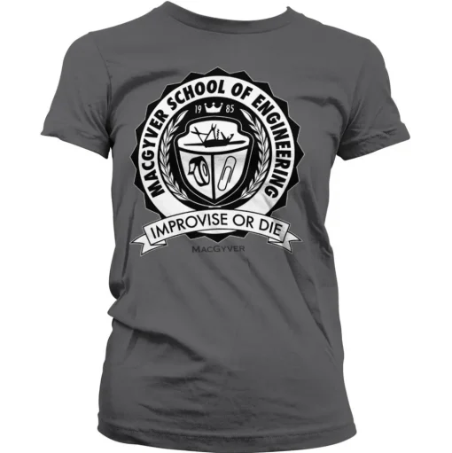 Macgyver School Of Engineering Girly Tee