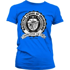 Macgyver School Of Engineering Girly Tee