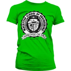Macgyver School Of Engineering Girly Tee