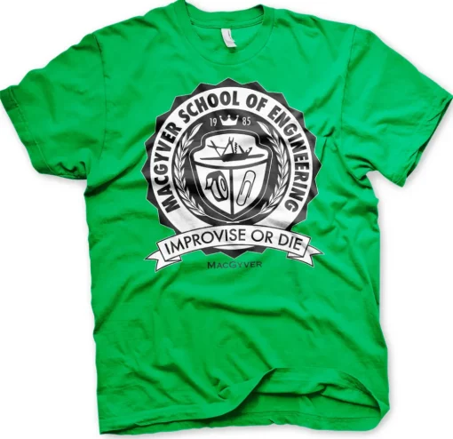 Macgyver School Of Engineering T-Shirt