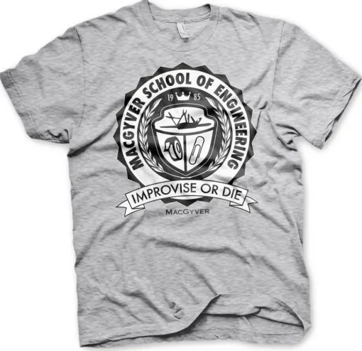 Macgyver School Of Engineering T-Shirt