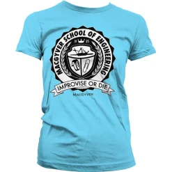 Macgyver School Of Engineering Girly Tee