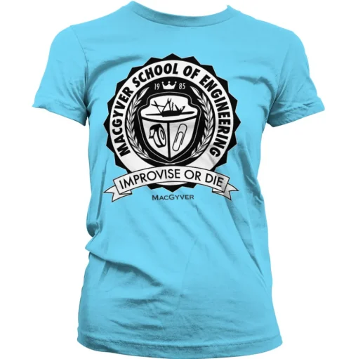 Macgyver School Of Engineering Girly Tee