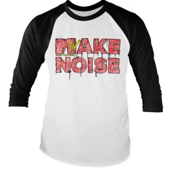 Make Noise - MTV Baseball Long Sleeve Tee