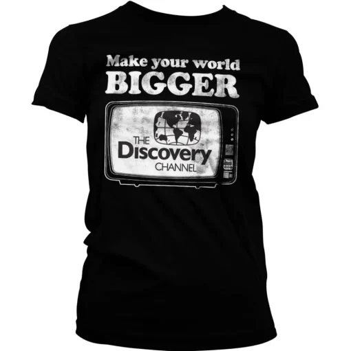 Make Your World Bigger Girly Tee