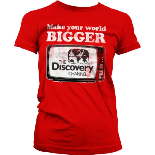 Make Your World Bigger Girly Tee