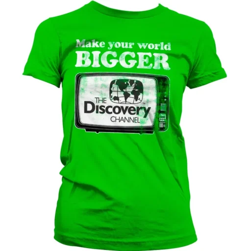 Make Your World Bigger Girly Tee