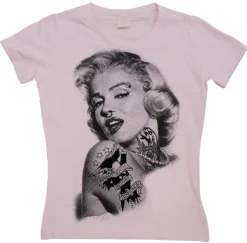 Marilyn Got Attitude Girly T-shirt