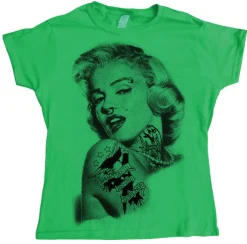 Marilyn Got Attitude Girly T-shirt
