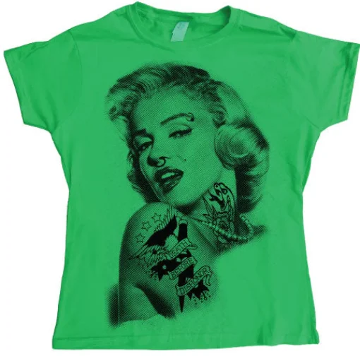 Marilyn Got Attitude Girly T-shirt