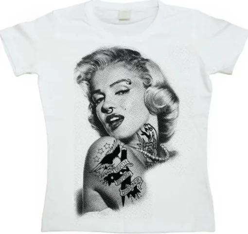 Marilyn Got Attitude Girly T-shirt