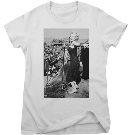 Marilyn Monroe - Crowd Stopper Photo Girly Tee