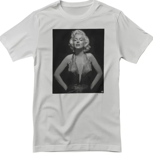 Marilyn Monroe - Fancy Low Cut Portrait T-Shirt