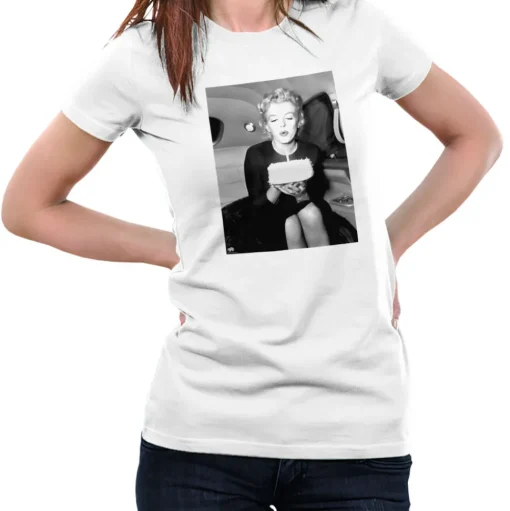 Marilyn Monroe - Party In The Car Girly Tee