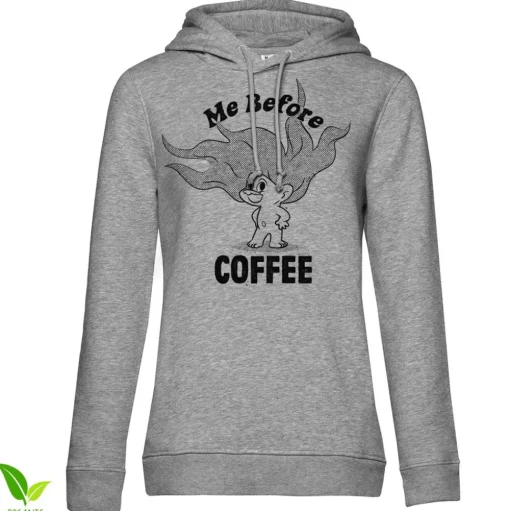 Me Before Coffee Girls Hoodie