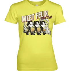 Meet Felix The Cat Girly Tee
