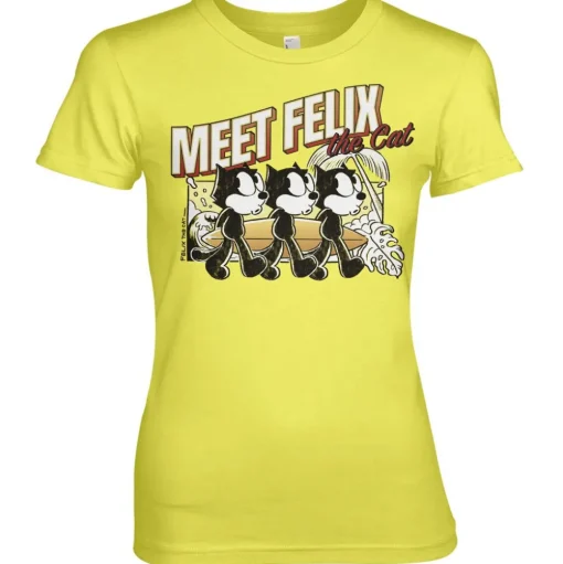 Meet Felix The Cat Girly Tee