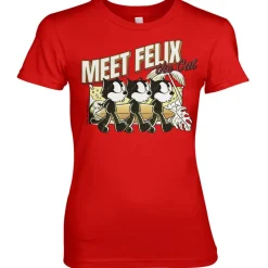 Meet Felix The Cat Girly Tee