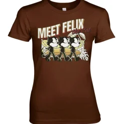Meet Felix The Cat Girly Tee