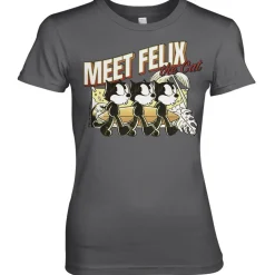 Meet Felix The Cat Girly Tee