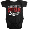 Member Of The Scream Team Baby Body