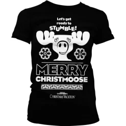 Merry Christmoose Girly Tee