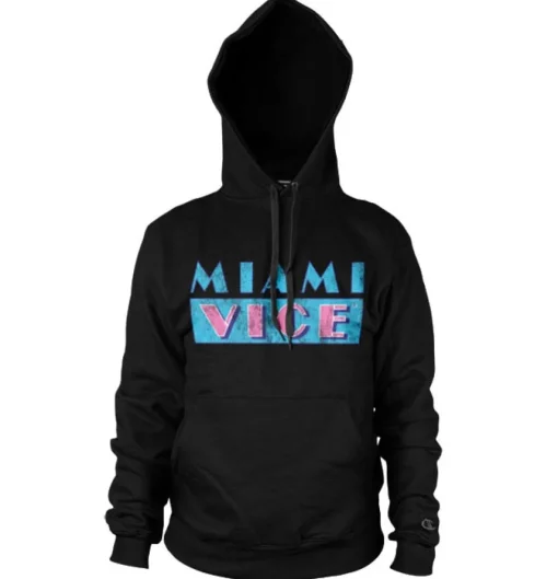 Miami Vice Distressed Hoodie