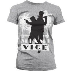 Miami Vice Silhuettes Girly T-Shirt