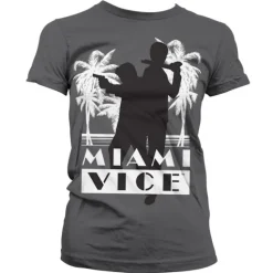 Miami Vice Silhuettes Girly T-Shirt