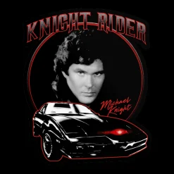 Michael Knight & K.I.T.T. Sticker