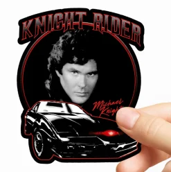 Michael Knight & K.I.T.T. Sticker