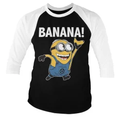 Minions - Banana! Baseball 3/4 Sleeve Tee