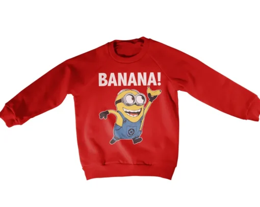 Minions - Banana! Kids Sweatshirt