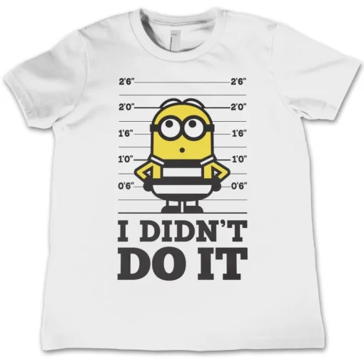 Minions - I Didn't Do It Kids T-Shirt