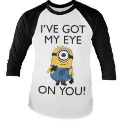 Minions - I Got My Eye On You Baseball Long Sleeve Tee