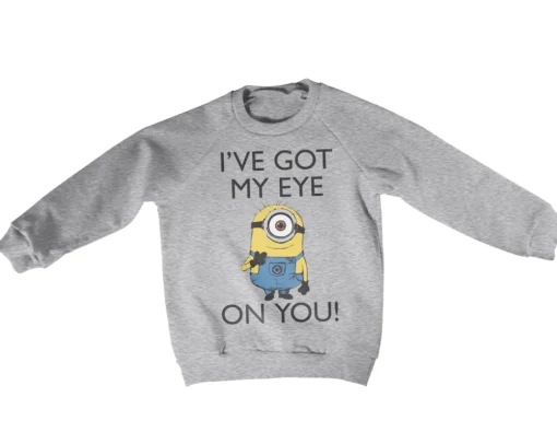 Minions - I Got My Eye On You Kids Sweatshirt