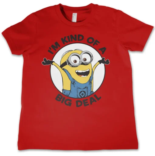 Minions - I'm Kind Of A Big Deal Kids T-Shirt